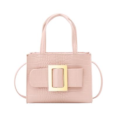 China Newest High Quality Brand High Quality PU Cross - Body Bag Crocodile Skin Jelly Tote Bag for sale