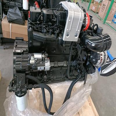 China Original complete mmins diesel engine truck systems 6BT5.9-6D102 water cooled 6BT5.9 engine used auto engine assembly Assy For Cu for sale