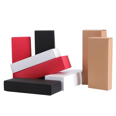 China Recycled Materials Wholesale Unisex Solid Logo Corrugated Paper Boxes Business Socks Box Custom Men's Underwear Gift Box for sale