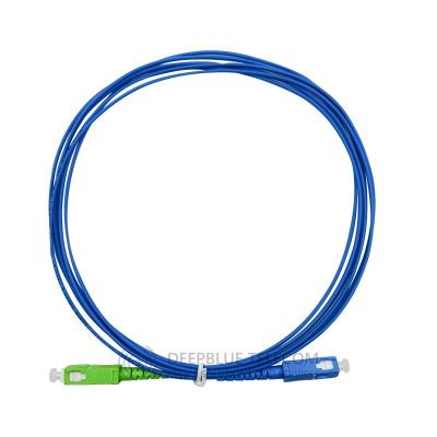 China FTTH FTTxFTTB Network FTTH Fiber optic SC APC to SC UPC 2.0mm Simplex Single Mode patch cord for sale