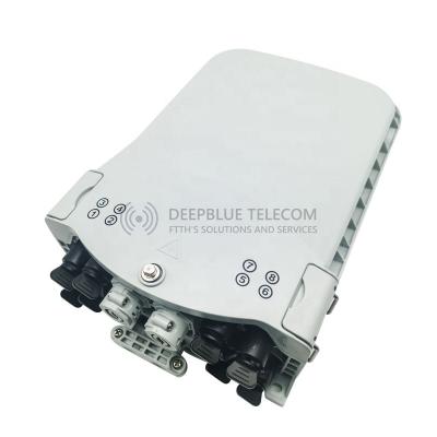 China FTTH FTTxFTTB Network FTTH Fiber optical outdoor terminal box Preconnector 8 core Waterproof IP65 for Huawei type for sale