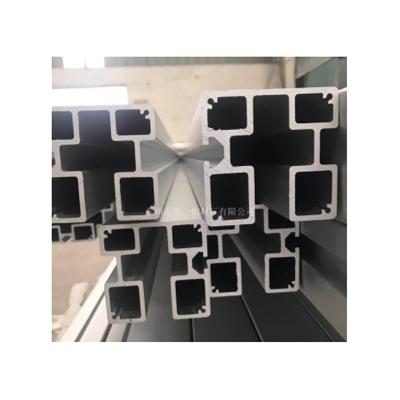 China Hot Selling Silver Industrial Automation Wear Resistant Square Industrial Assembly Line Aluminum Profile For Industry Automation for sale