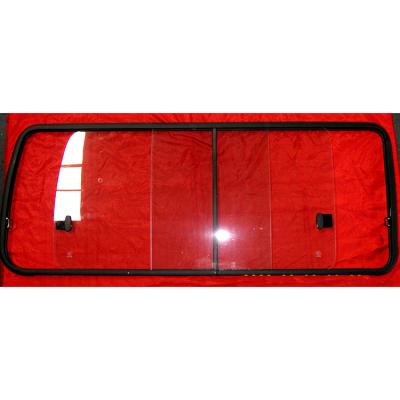 China Chinese Factory Durable Black Glass Camper Trailer Wear-Resistance Side Window 1273mm x 547mm for sale