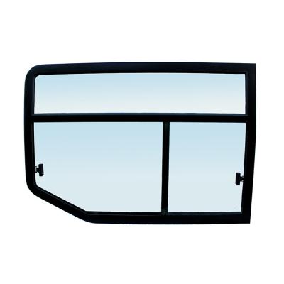 China Hot Selling Light Transmitting Liquid Cap UV Resistant Glass Customize Colors Car Sliding Window For Camper for sale