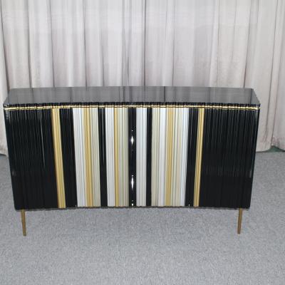 China Latest Design Modern Ebony Practical Wood Cabinet Corner TV Cabinets for sale