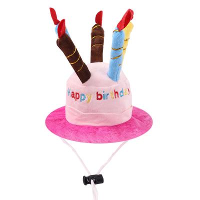 China JOINT Wholesale Pink And Lovely Blue Dog Hat Birthday Animal Hat For Winter for sale