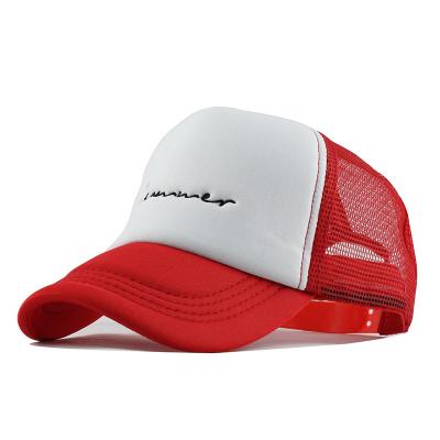 China Stylish Women JOINT Customized Hats With Foam Embroidered Trucker Cap Trucker Cap for sale