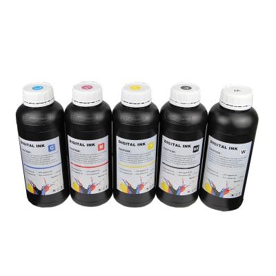 China 1000ml crystal sticker dtf uv ink for crystal film sticker label printing ink ab film diy customized label dtfuv paint ink OEM style adhesive for sale