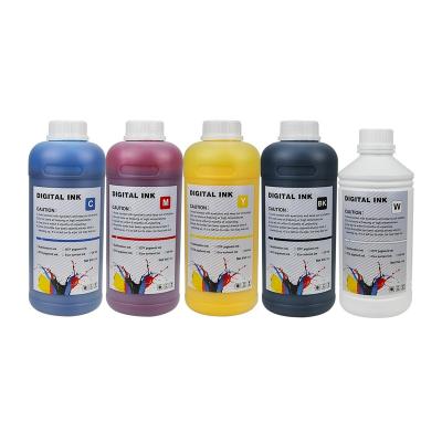 China Bright Color 1000ML*5 DTF Ink Kit PET Film Transfer Ink For Transfer Film Direct Printer For DTF Printing PET Film Printing And Transfer for sale