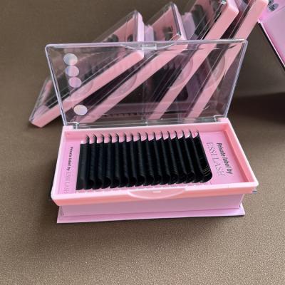 China Classic Long 0.10 0.12 0.15 Natural Eyelash Extensions Wholesale Lashes from Lash Supplies Individual for sale