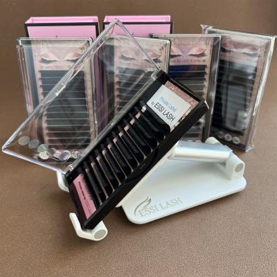 China Easy Cashmere Fan Eyelash Dispensers Whips Mink Black Cashmere Eyelash Extension Silk Volume Supplier for sale