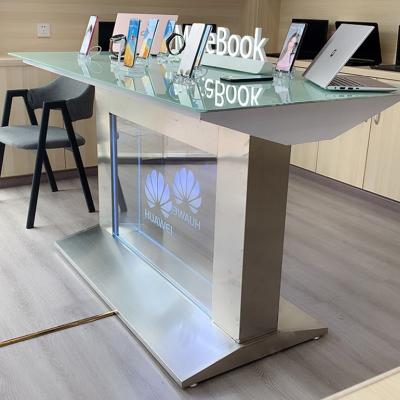 China Durable Factory Made Metal Tables Cell Phone Display Table Laptop Table for sale