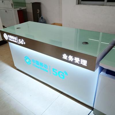 China Durable Mobile Phone Store Service Counter Cashier Desk Mobile Phone Shop Cashier for sale