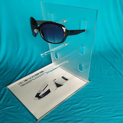 China Advertising Display Factory Custom Acrylic Glasses Show Rack Eyeglasses Shop Display Stand for sale