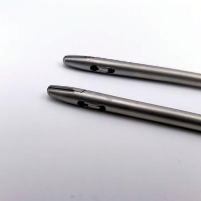 China 5mm and 10mm Metal Laparoscopic Needle Holders for Minimally Invasive Procedures for sale