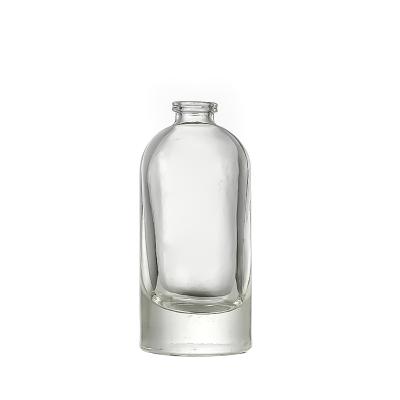 China Personal Care Hot Sale 35ml (1oz) Or OEM Round Perfume Cylinder Glass Empty Bottle for sale