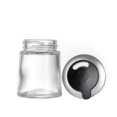 China Wholesale Food Food Grade Empty Salt And Pepper Glass Spice Storage Jar for sale