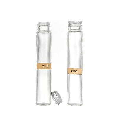 China Factory Direct Kitchen Shaker Spice Shaker Bottle Top Glass Seasoning Bottle Clear Spice 80ml Jar for sale