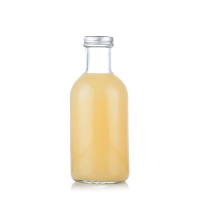 China Beverage 8.8OZ 12.2OZ 17.2OZ Customize Private Label Bottle Beverage Food Clear Milk Top Water Bottle for sale