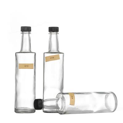 China Hot Sale 210ml Food Around Organic Olive Oil Bottles Glass Bottles for Wholesale for sale