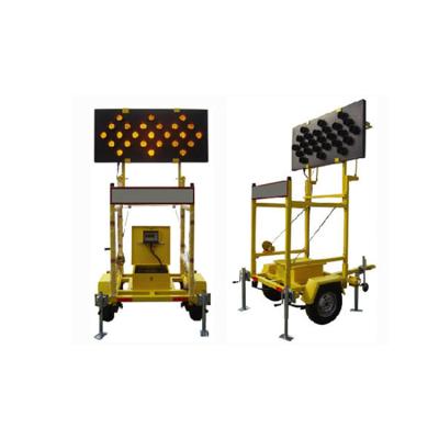 China 8 Kinds of Road Traffic Safety Manufacture Different Display S-1841 Signal Sign Solar Arrow Board Trailer for sale