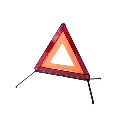 China Good Quality Safe Professional Vehicle Traffic Manufacture Reflective Warning Triangle In Sign Post for sale