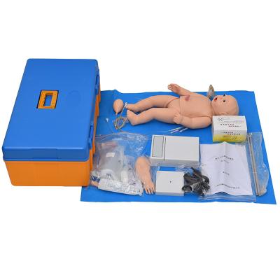 China Multifunctional Medical Manikin and CPR Simulator Comprehensive Neonatal Care , Multifunctional Infant Care and CPR Integrated Model for sale