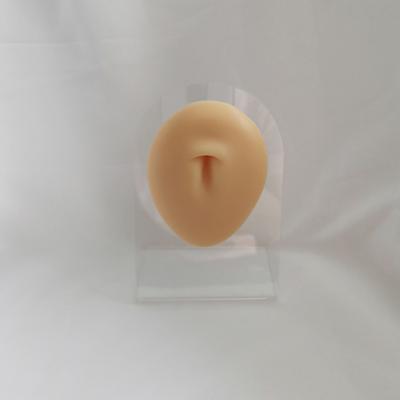 China Silicone Navel Model Artificial Display Piercing Eco - Friendly Human Jewelry for sale