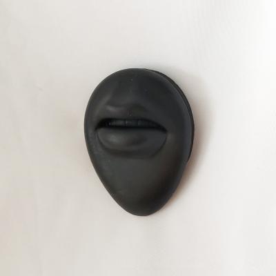 China Eco-friendly black silicone simulating human mouth model for sale