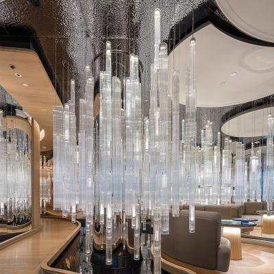 China Modern Customizable Luxury Decorative Living Room Pendant Lighting Hotel K9 Crystal Chandelier for sale