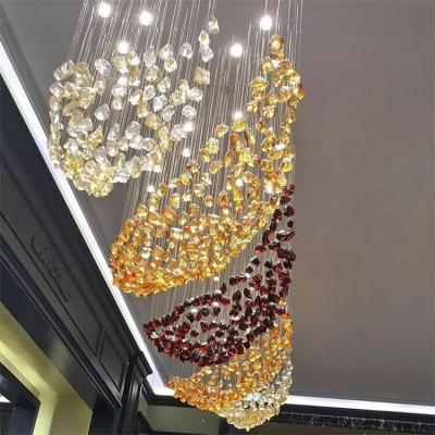 China EUROPEAN Hot Modern Crystal Chandelier Ceiling Luxury Color Product Pendant Light for sale