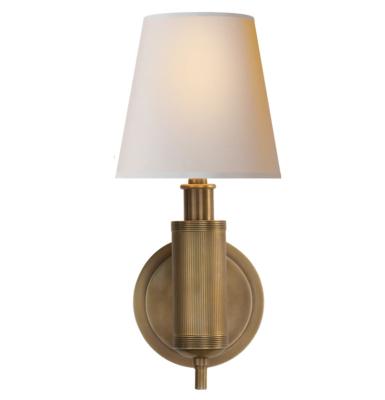 China Vintage Vintage Wall Light 40W Iron Antique Indoor Lighting Brass Wall Lamps For Living Room Bedroom Kitchen Sconce for sale