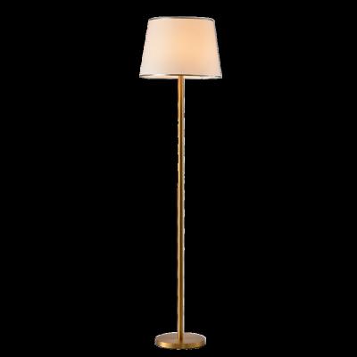 China Contemporary American Artistic Industrial Retro Design Modern Brass Antique Copper Floor Lamp Hotel Living Room for sale