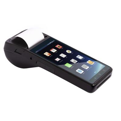 China Teklead SDK T2 Mini Android Smart Mobile Touch Screen Handheld POS Terminal with 58mm Thermal Printer for sale