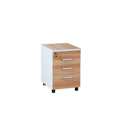 China Locked PANEL Three Drawer Office Side Cubicle / Movable Cabinet for sale