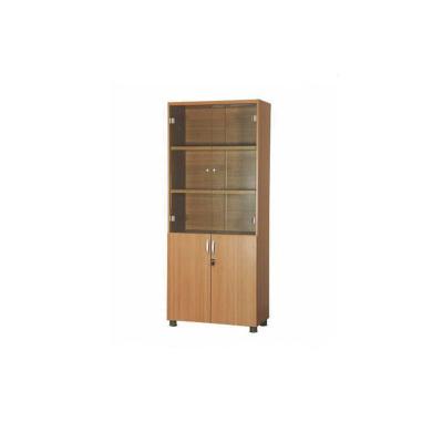 China PANEL five layer office bookcase /glass desk cabinet Office Furniture File Cabinets for sale