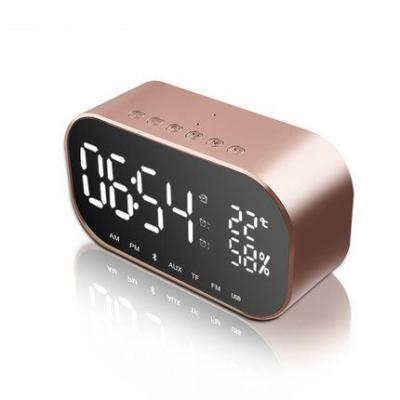 China No new next BT speaker with alarm clock with BT portable wireless speaker for sale