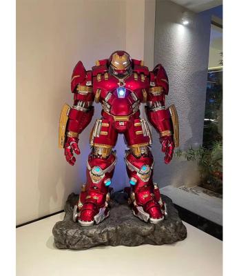 China Custom Iron Man Statue SCULPTURE Life Size or Customized Size for Home Decor MK44 for sale