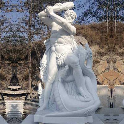 China Famous Marble Woman Sculpture Large Greek Statue Ornament Stone Carve For Park Decoration for sale