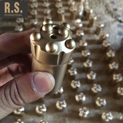 China Full Size RS R25 R32 Mining Top Hammer Bit Button Bit For Small Hole Rock Drilling for sale