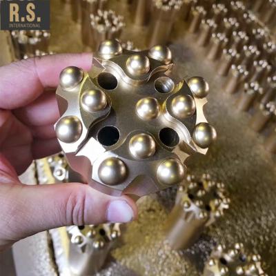 China Building Material Shops RS Top Hammer 70mm Stone T38 Drill Bit Wholesale Hard Rock Drill Bits For Mining for sale