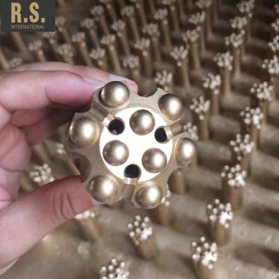 China RS Hot Sale R32 45mm Thread Mining Ballistic Drill Bit For Mining Drilling for sale