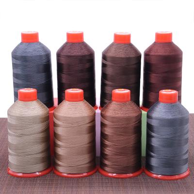 China Kangfa T90 92 Bonded Nylon Sewing Thread for Upholstery Outdoor Shoes Leather and Car Seat Leather for sale