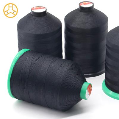 China Kangfa Polyester Bonded Thread For Hand Knitting Sustainable Stitching with Ring Twist for sale