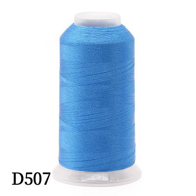 China 100% Polyester Kangfa Sale Color Silk Sewing Embroidery Thread 120D/2 MERCERIZED for sale