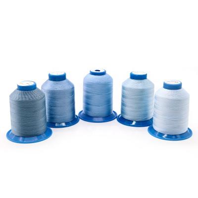 China 100g 69 T70 Size 210D/3 Polyester Thread for Upholstery Outdoor Market Drapery Purses for sale