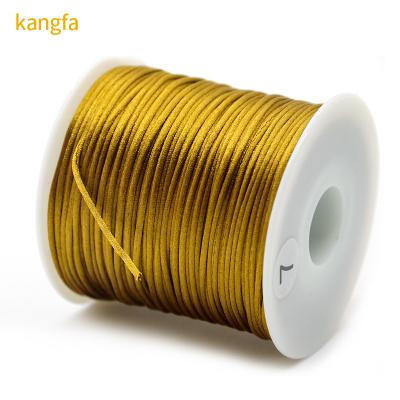 China Supply 1mm Korean Silk Thread Necklace Rope for DIY Bracelet Making in Singal Color for sale