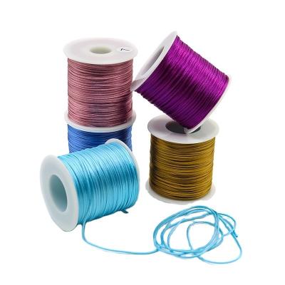 China OEM/ODM Accepted 500m/Roll Strong Elastic Crystal Beading Cord for DIY Jewelry Making for sale