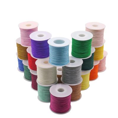 China Direct 0.8mm Nylon Cord Thread for Beading String DIY and Chinese Knot Macrame Cord for sale