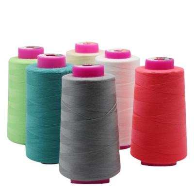 China Low Moq 40/2 Spun 100% Polyester Sewing Thread for Machine Sewing Supplies High Level for sale